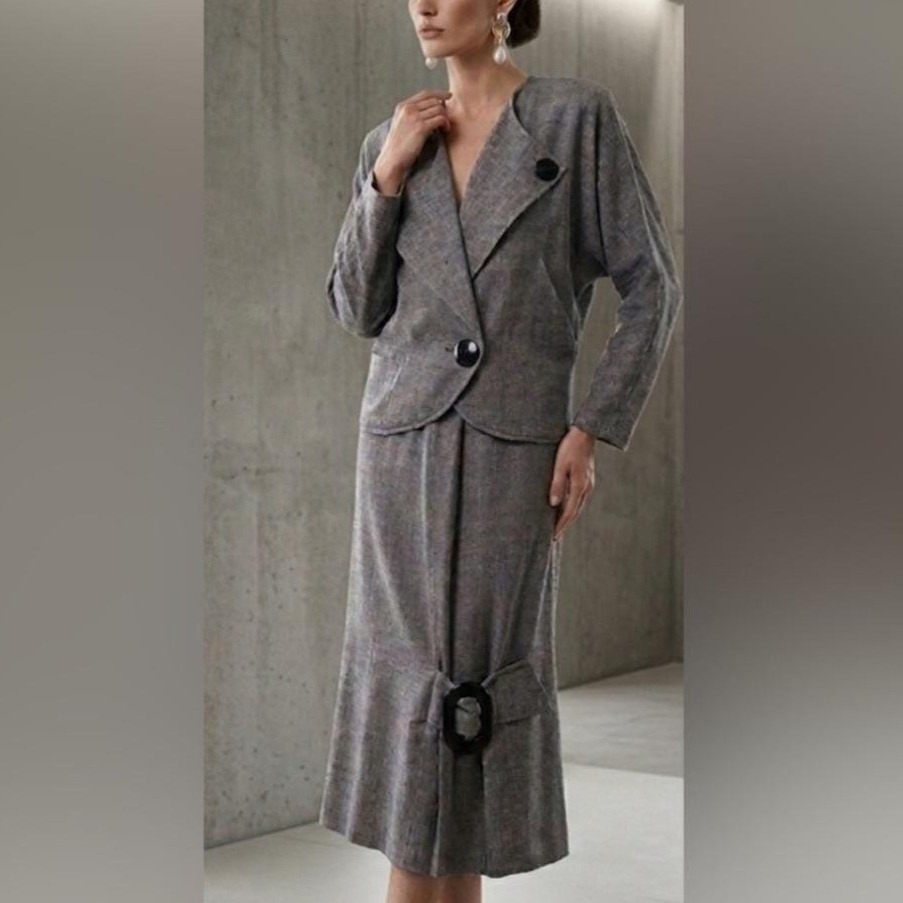 Vintage P.V. Rich Skirt Suit Set